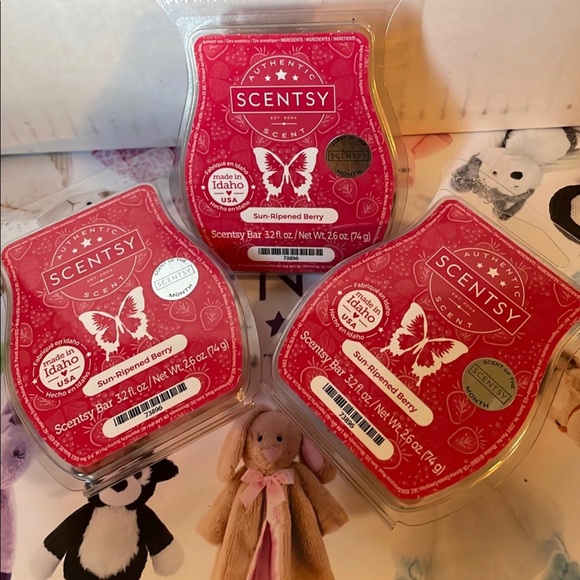 Scentsy Other - 3 packages of Scentsy Bar 3.2 fl oz 
Sun Ripened Berry Scent